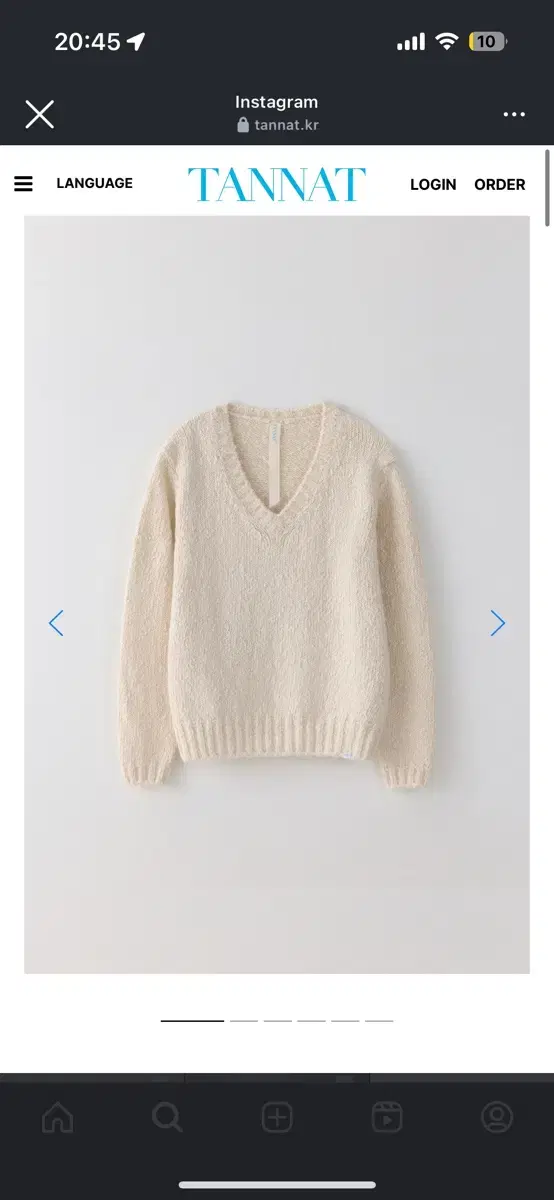 타낫 T/T Kate knit pullover